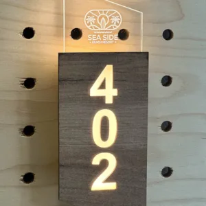 Φωτειζόμενος αριθμός δωματίου