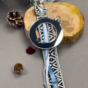 Πρωτότυπο χριστουγεννιάτικο γούρι ρόδι 1